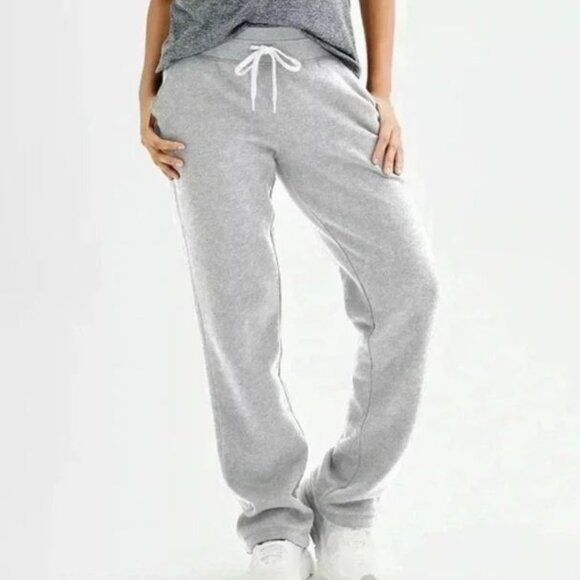 NWT Tek Gear Women Ultra Soft Fleece Sweatpants Straight leg - Picture 1 of 5